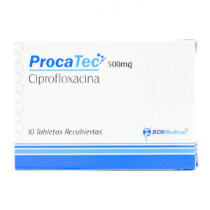 CIPROFLOXACINA PROCATEC  500 MG 10 TBS