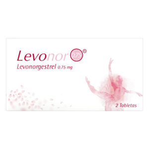 LEVONOR 0.75 MG 2 TABLETAS (P)17415 ICOM