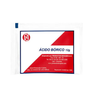 ACIDO BORICO 12 GR 24 SBS DROGAM