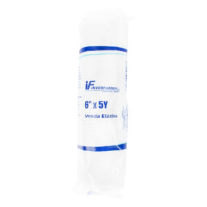VENDA ELASTICA BLANCA 6X5 INVERFARMA
