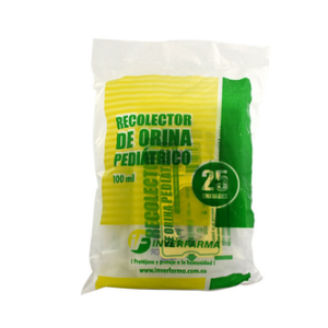 BOLSA RECOLE.ORINA PED.100ML 25UND INVER