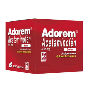 ADOREM 500 MG 100 TBS