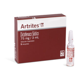 ARTRITES 75 MG CAJA 5 AMPOLLAS