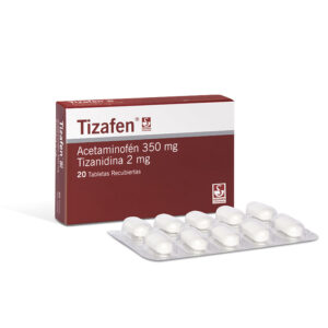 TIZAFEN 350/2MG 20 TABLETAS(3%+)