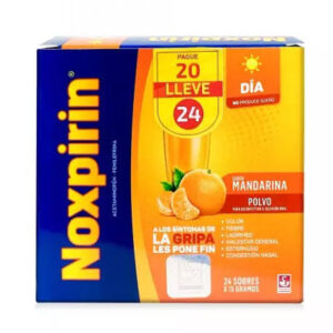 NOXPIRIN F JUGO DIA MANDARINA GRA.24 SBS
