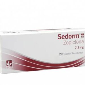 SEDORM 7.5 MG 20 TABLETAS