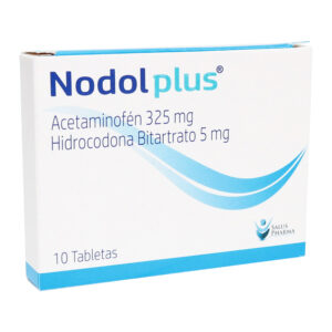 NODOL PLUS 325/5 MG 10 TBS