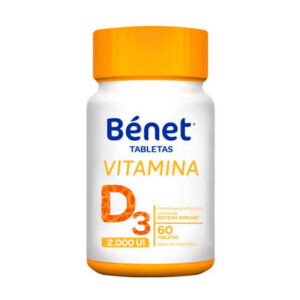 VITAMINA D3 2000 UI BENET 60 TABS
