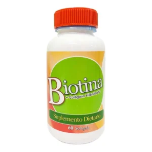 BIOTINA 900MCG+COLAG.200MG 60CAPS.BLAN.