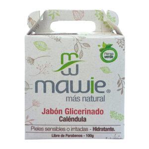 JABON GLICERINADO CALENDULA MAWIE 100 GR