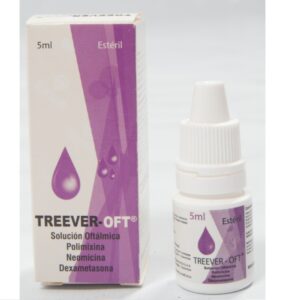 TREEVER DEXAMETASO.+NEOM.+POLIM. OFT 5ML