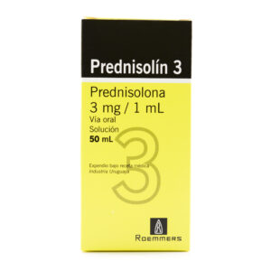 PREDNISOLIN 3 3 MG SOLUCION 50 ML (PAE)