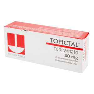 TOPICTAL 50 MG 28 TABLETAS (P)27524(SC)