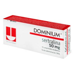 DOMINIUM 50 MG 10 CAPSULAS