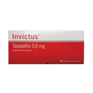 INVICTUS 5 MG 30 TBS RECUB