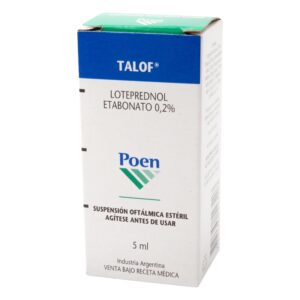 TALOF 0.2% SUSPENSION OFT.5 ML(3%+)(PAE)