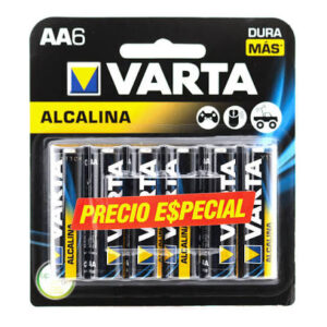 PILA VARTA ALKALINA AA 6 UND P.ESP