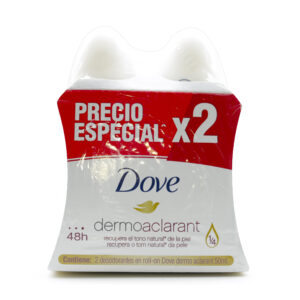 2 DTE.DOVE ROLLON TONO UNIF.CAL.50ML P.E