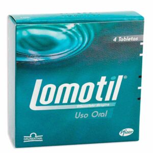 LOMOTIL 2.5 MG 12 CAJAS X 4 TABLETAS