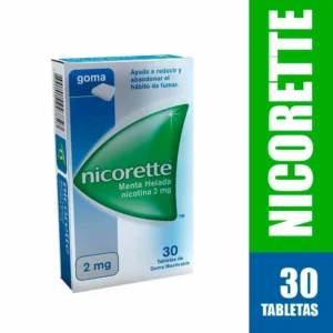 NICORETTE MENTA HELADA 2MG 30 GOMAS(PAE)