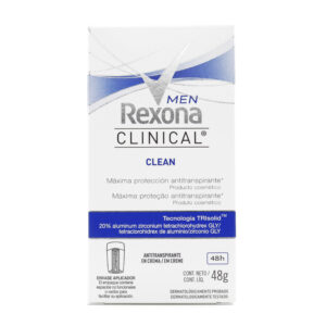DTE.REXONA CLIN CREMA CLEAN MEN 48 GR H