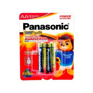 PILA PANASONIC ALKALINA AA 2 UND