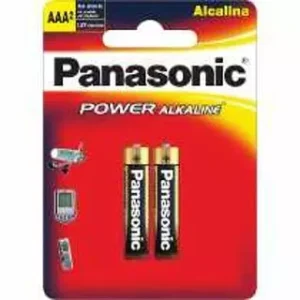 PILA PANASONIC ALKALINA AAA 2 UND