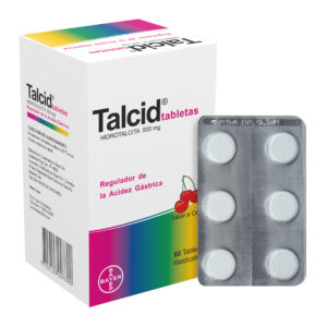 TALCID CEREZA 60 TABLETAS