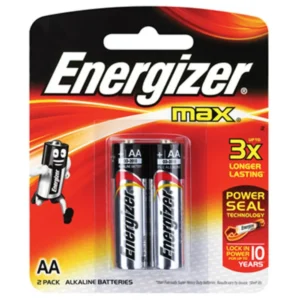 PILA ENERGIZER MAX ALKALINA AA 2 UND