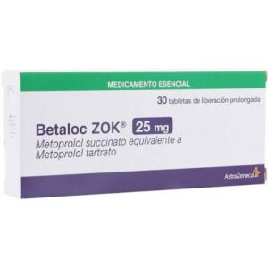 BETALOC ZOK 25 MG 30 TBS(P)9263(SC)(SF)