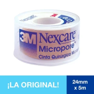 MICROPORE PIEL 24X5 (1X5) DISPENSADOR 3M