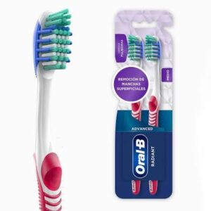 CEP.ORAL-B ADVANCED 3D WHITE MEDIO 2X1